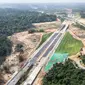 Duplikasi Jembatan Pulau Balang bentang pendek memiliki empat pilar di zona laut dan empat pilar di zona darat. (Foto: AFP)