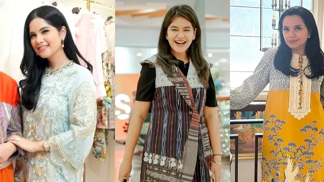 6 Inspirasi Baju Bukber Elegan ala Ibu Pejabat, dari Annisa Pohan hingga Kahiyang Ayu