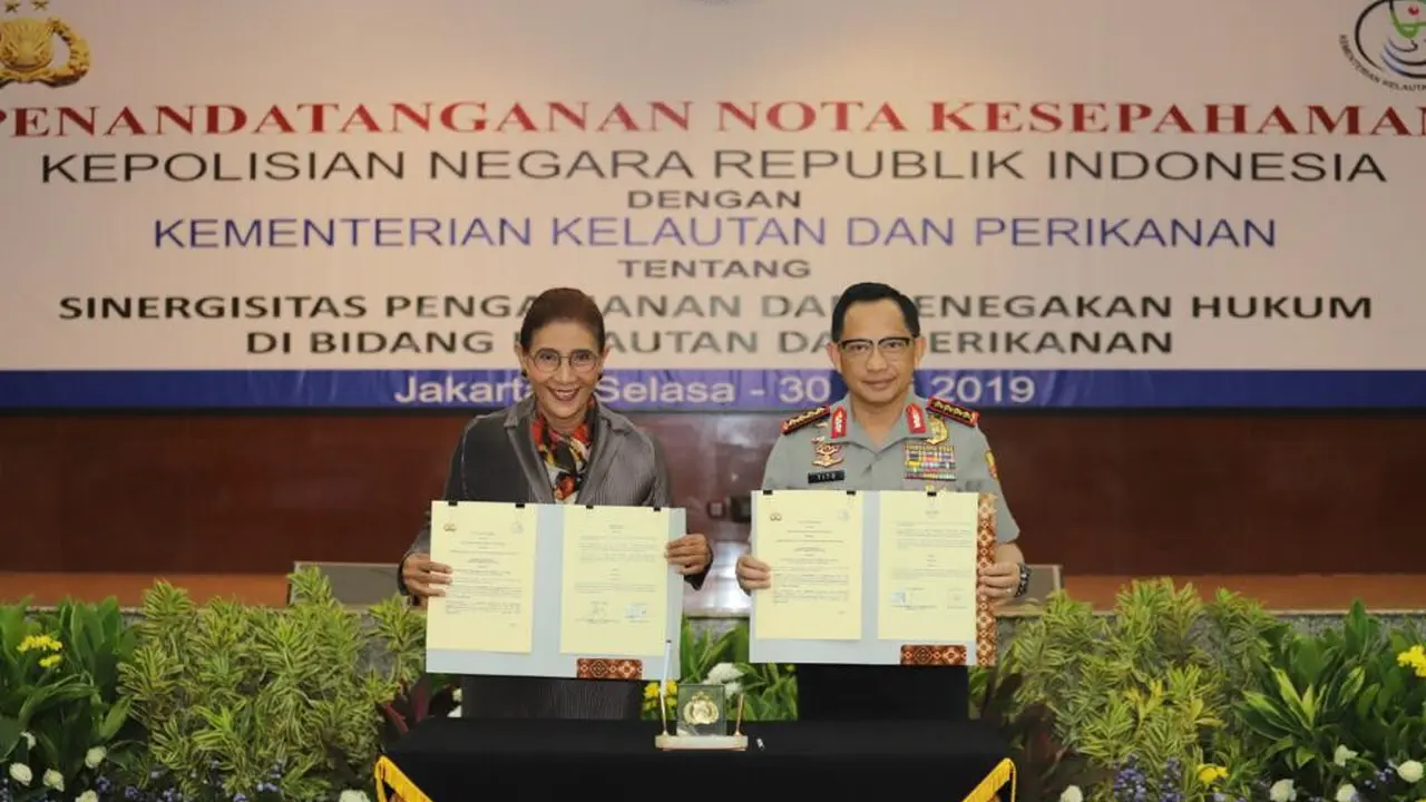 KKP MoU dengan Polri