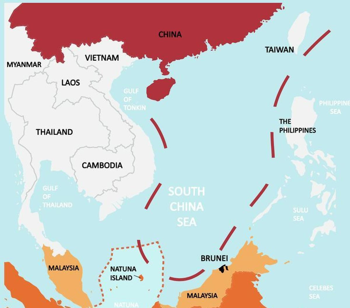 Sengketa ini sudah diputuskan di Mahkamah Arbitrase Internasional di The Hague pada 2016 yang hasilnya adalah klaim China itu ditolak. China selama ini tidak mau mengakui keputusan the Hague itu.