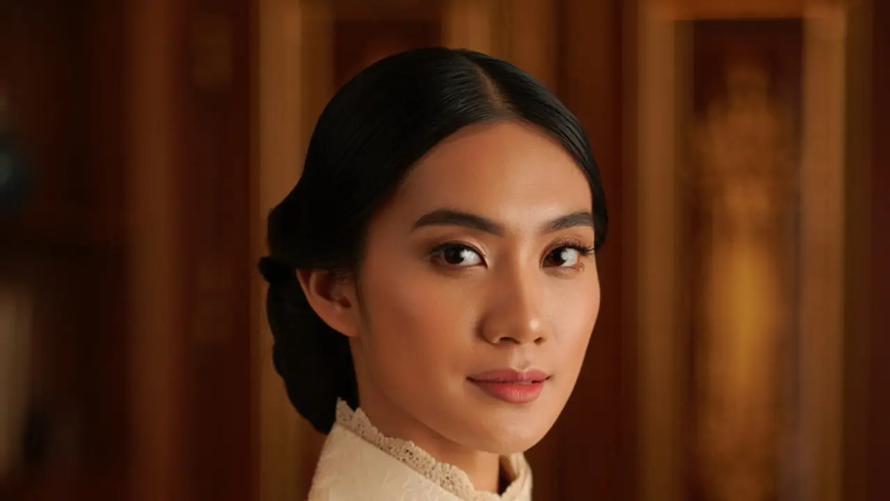 Model Baju Brokat Terusan