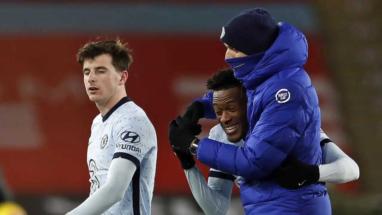 FOTO: Bulan Madu Tuchel Berlanjut, Chelsea Tundukkan Tuan Rumah Sheffield United 2-1