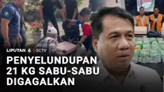 Polisi menggagalkan upaya penyelundupan 21 kilogram narkotika jenis sabu-sabu yang hendak dikirim ke Jakarta. Dua pelaku ditangkap saat transit di Lubuk Pakam, Sumatra Utara.