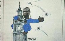 Gambar Balotelli taklukkan Big Ben