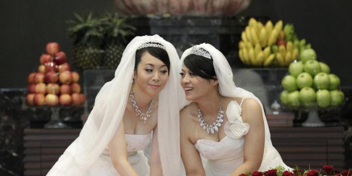 Pernikahan lesbian di Taiwan
