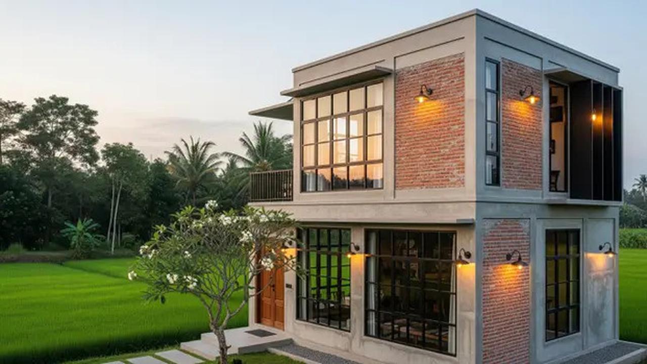 6 Model Rumah Sederhana Tapi Mewah yang Cocok untuk Lahan Kecil, Inspirasi 2025