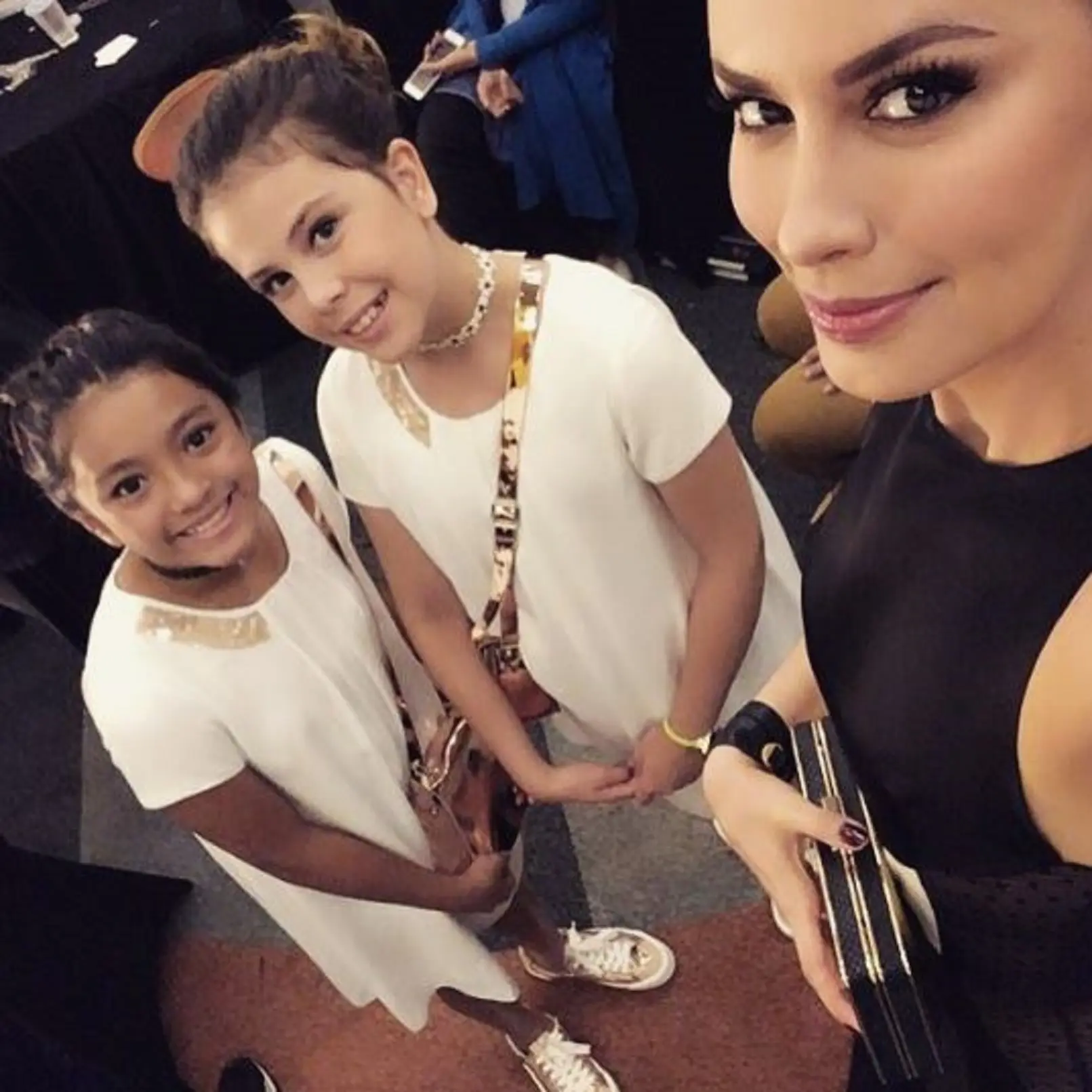 Sophia Latjuba bersama Manuella dan Alleia (Instagram/@sophia_latjuba88)