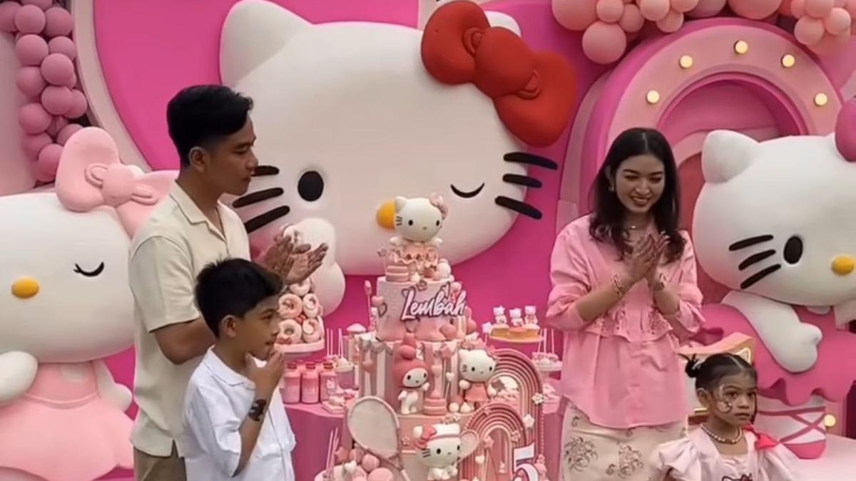 Gibran Rakabuming dan Selvie Ananda Rayakan Ulang Tahun ke-5 La Lembah ...