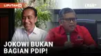 PDIP Tegaskan Jokowi dan Keluarganya Bukan Bagian Partai