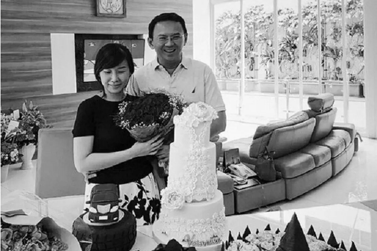 Veronica Tan Ultah dan Ahok