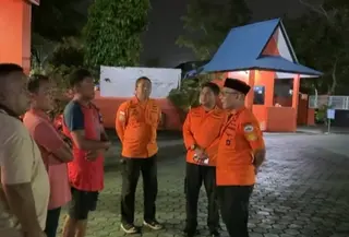 Tim Pencarian dan Pertolongan Tanjungpinang (Ajang Nurdin/Liputan6.com)