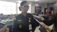 Kajari Garut, Helena Octavianne membuka posko akses keadilan bagi perempuan, anak, dan penyandang disabilitas untuk meminimalkan kasus rudapaksa pada anak. (Liputan6.com/Jayadi Supriadin)