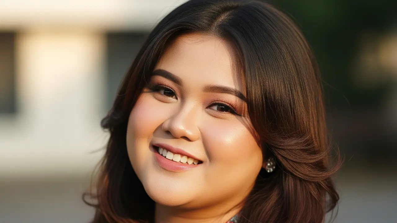 9 Model Rambut Panjang Gelombang untuk Wajah Chubby, Tampil Tirus dan Memesona