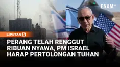 PM Israel Benjamin Netanyahu menyatakan operasi militer yang berlangsung di Iran telah menghasilkan sejumlah capaian signifikan, namun ia menegaskan bahwa misi tersebut masih jauh dari selesai. Dan berharap pertolongan Tuhan untuk bisa tuntaskan misi...