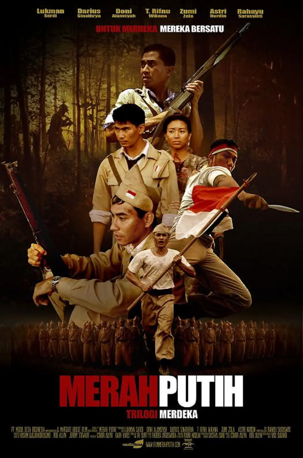 Poster film Merah Putih. Foto: Wikipedia