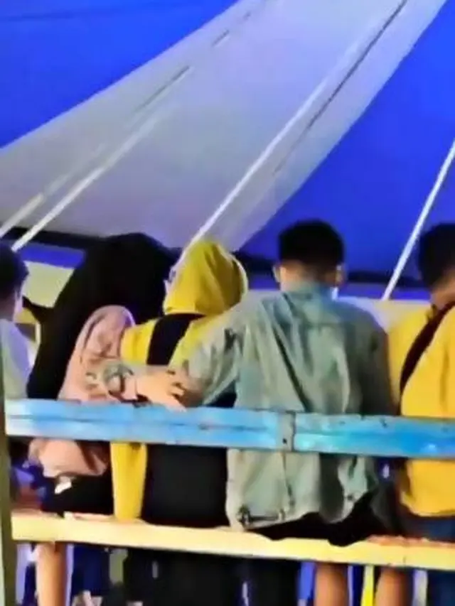 Disebut Cinta Segitiga, Video Orang Naik Wahana Ombak Banyu Ini Jadi Sorotan