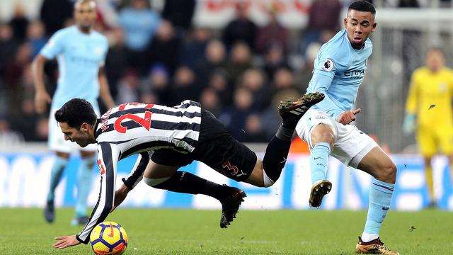Manchester City Tundukkan Newcastle United