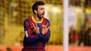 <p>Gerard Pique pernah mengalami kegagalan di Liga Inggris bersama Manchetser United. Ia sulit bersaing dengan Ferdinand dan Vidic serta mulai terpinggirkan usai kekalahan mengejutkan dari Bolton. Pada 2008, ia memutuskan untuk ke Barcelona dan sukses meraih titel Liga Champions. (AFP/Jose Jordan)</p>