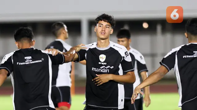 Timnas Indonesia latihan jelang hadapi Australia di Kualifikasi Piala Dunia 2026