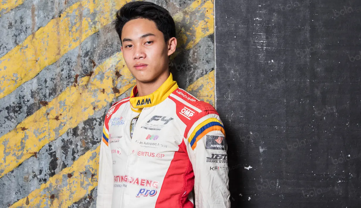 Di luar dugaan, Presley Martono langsung berprestasi pada F4/SEA, dirinya meraih sembilan kemenangan dan 23 kali naik podium dari 36 balapan. (Bola.com/Vitalis Yogi Trisna)