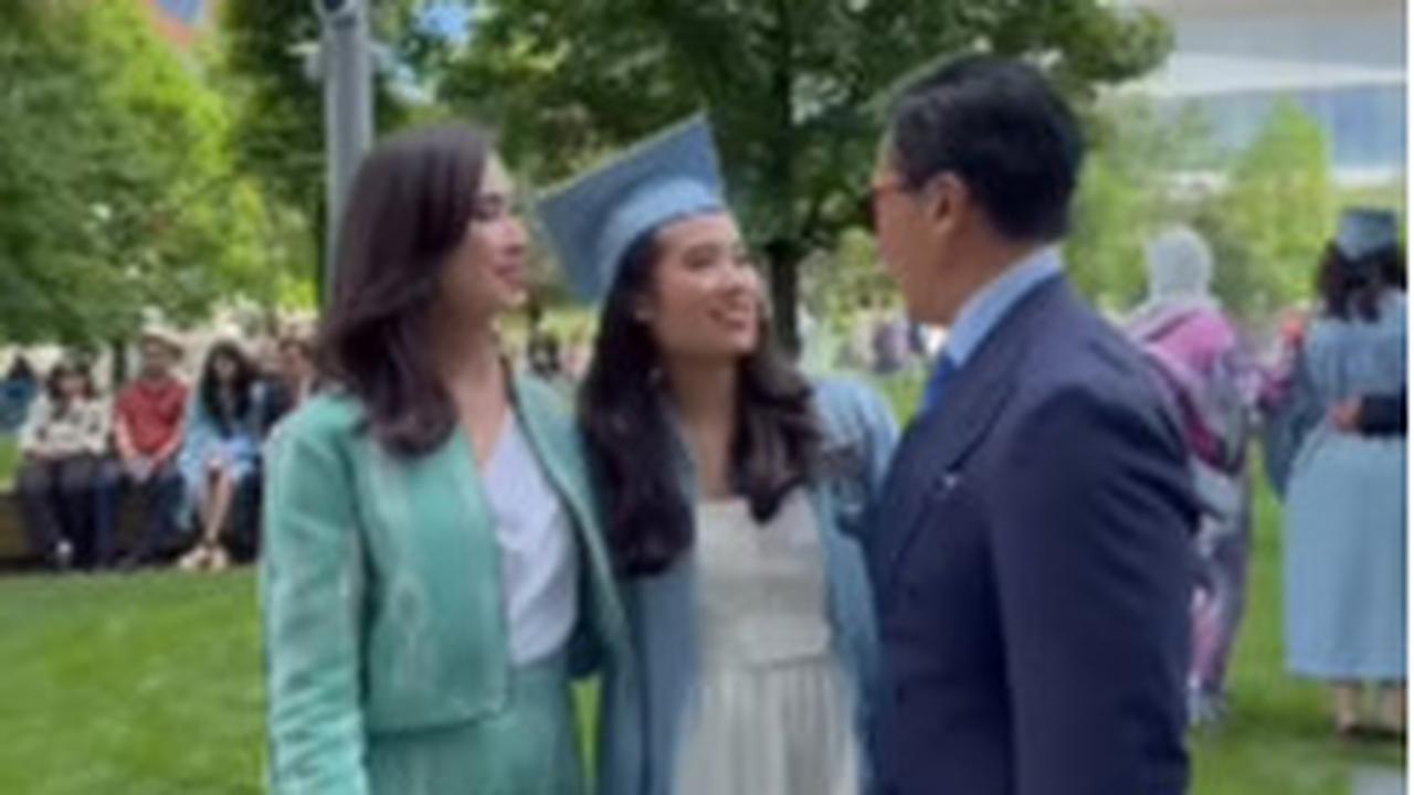 Katyana Raih Dua Gelar Master Sekaligus di Amerika Serikat Ternyata Anak Menteri Cantik di RI