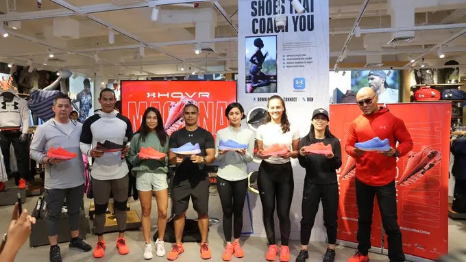 Peluncuran sepatu HOVR Machina dari Under Armour/dok. Daniel Kampua