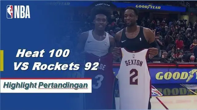Cuplikan Hasil Pertandingan NBA : Heat 100 VS Cavaliers 94