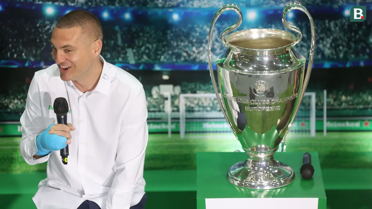 Foto: Meriahnya Acara Jumpa Fans dengan 2 Legenda Liga Champions, Vidic Diserbu Fans MU