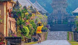 Ilustrasi kehidupan pedesaan di desa panglipuran (dok: Kemenparekraf)