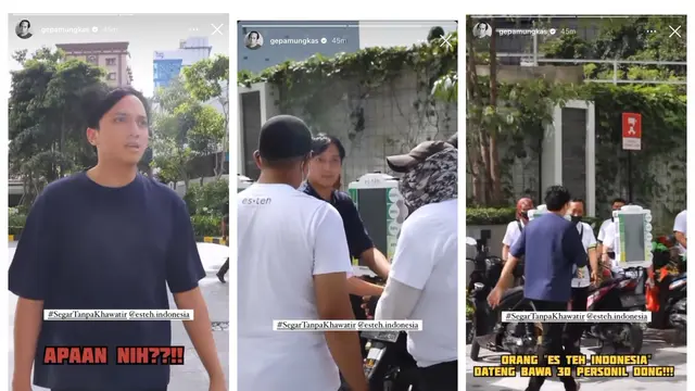 Ge Pamungkas Digeruduk Puluhan Sopir Ojol Gara-Gara Cuitan di Twitter, Endingnya Malah Bikin Happy. (instagram.com/gepamungkas)