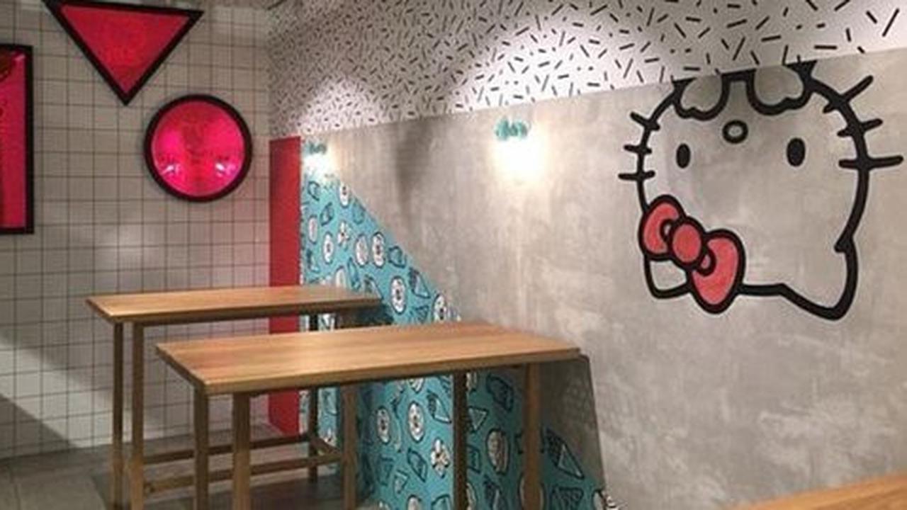 Restoran di Sidney ini dibuat dengan tema Hello Kitty