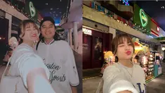 Ini dia potret Nathalie Holscher saat memiliki poni baru. Terlihat bukan seperti Nathalie yang dikenal banyak orang. Wanita berdarah Belanda ini sudah berniat memiliki poni setelah tahu hendak ditinggal ke luar kota oleh Ilham Yogi. (Liputan6.com/IG/nathalieholscher)