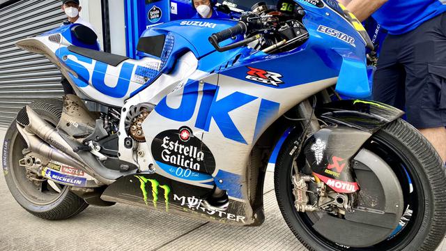 Foto: Kayak Habis Pulang Mudik, Berikut Potret Dekilnya Motor-motor MotoGP saat Jalani Hari Pertama Tes Pramusim di Sirkuit Mandalika