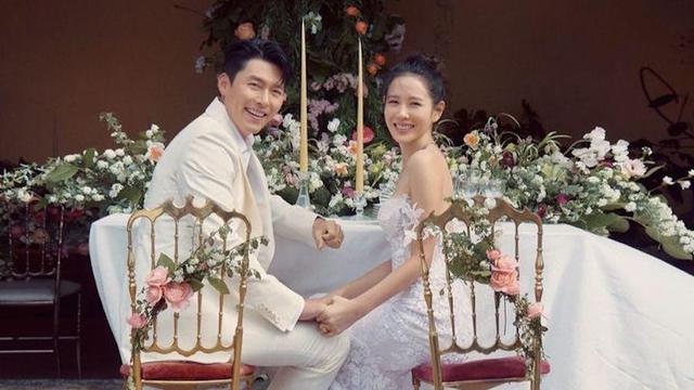 Foto pernikahan Hyun Bin dan Son Ye Jin. (Foto: Isntagram Stories yejinhand)