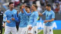 Timnas Israel U-20 meraih kemenangan 3-1 atas Korea Selatan U-20 pada laga perebutan tempat ketiga Piala Dunia U-20 2023 di&nbsp;Estadio Unico Diego Armando Maradona, La Plata, Senin (12/6/2023) dini hari WIB.&nbsp;(AP Photo/Natacha Pisarenko)