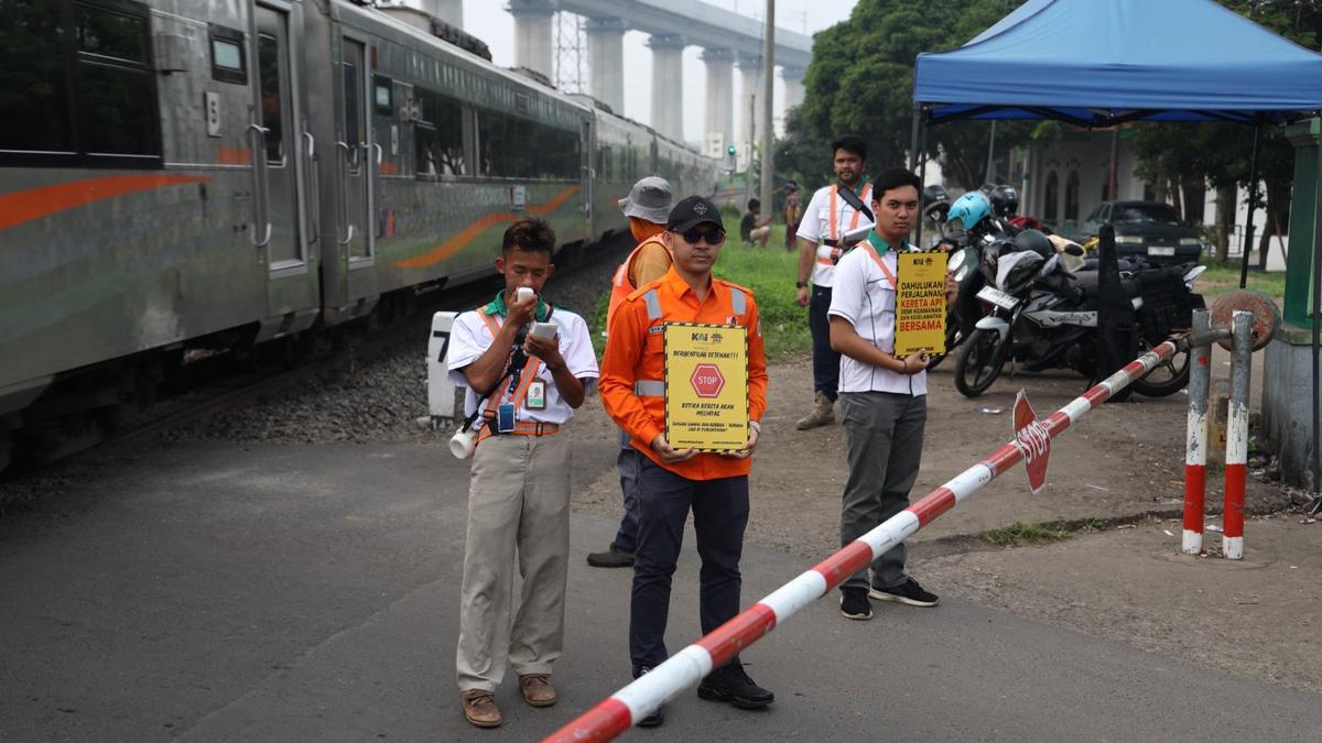 Miris! Hingga Pertengahan 2025, Tercatat 33 Kejadian Menemper Kereta Api