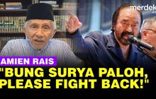 VIDEO: Amien Rais Minta Surya Paloh Serang Balik Pemerintah soal Korupsi Johnny Plate