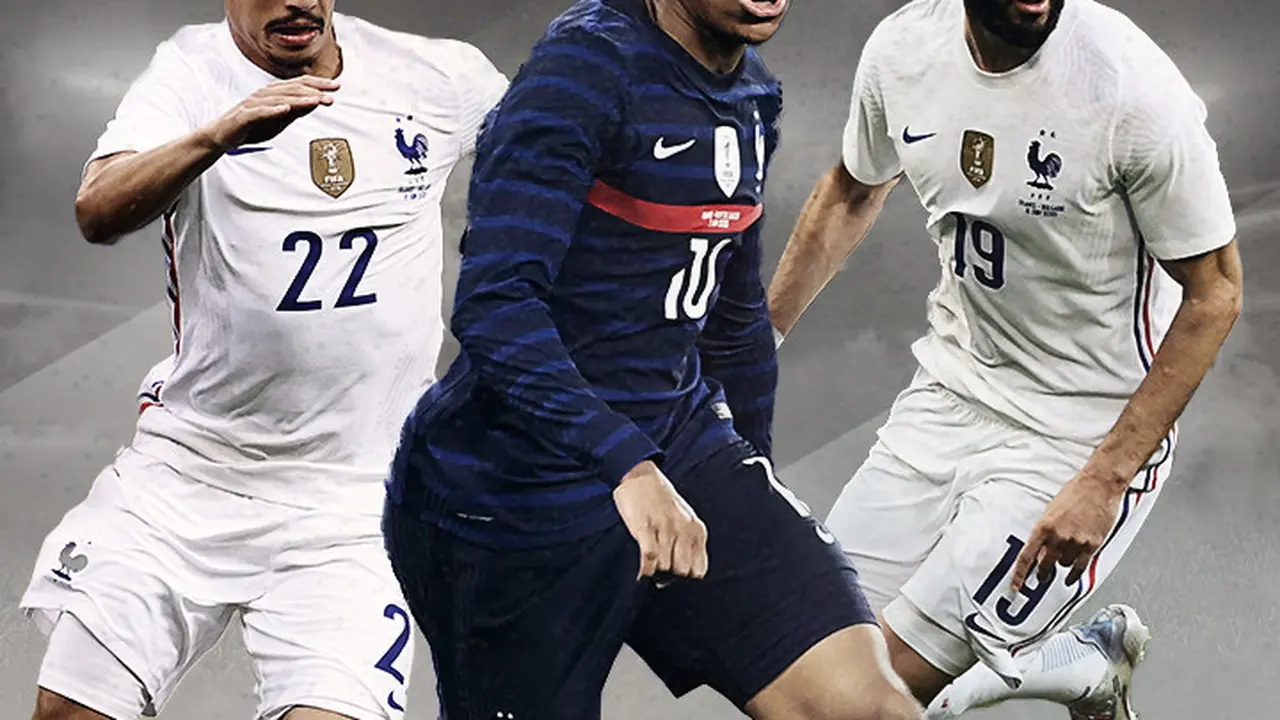 Wissam Ben Yedder, Kylian Mbappe dan Karim Benzema
