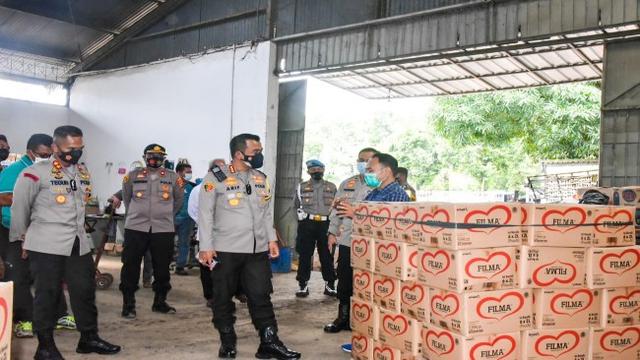 Jurus Polres Cirebon Antisipasi Langka dan Naiknya Harga Minyak Goreng