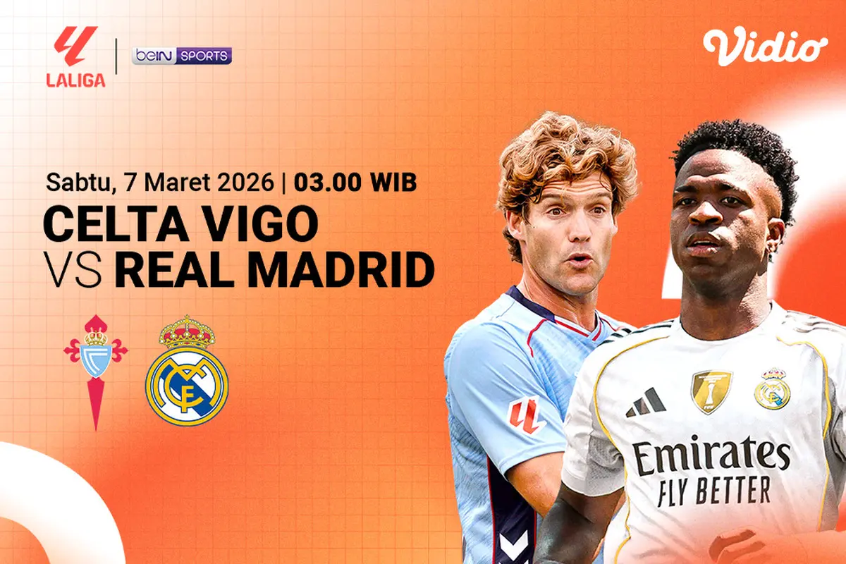 Jadwal La Liga Pekan ke-27 antara Celta Vigo vs Real Madrid