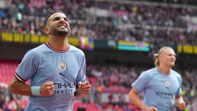 Riyad Mahrez, Man City, Piala FA
