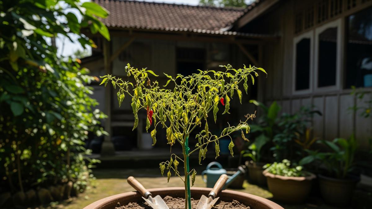 Cara Menyelamatkan Pohon Cabai yang Mulai Layu karena Musim Kemarau agar Kembali Subur