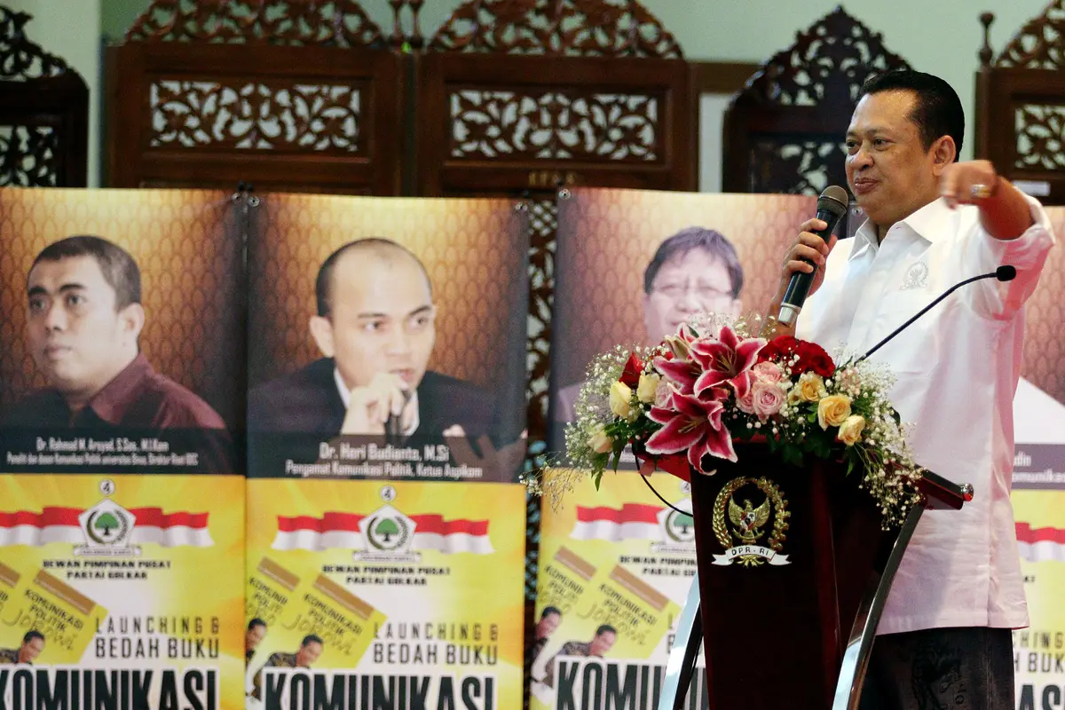 Bamsoet dan Said Aqil Hadiri Peluncuran Buku Komunikasi Politik Jokowi