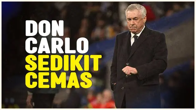 Berita video Carlo Ancelotti mengaku sedikit gugup jelang laga melawan Manchester City dalam leg pertama babak perempat final Liga Champions.