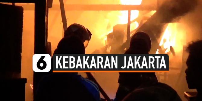 VIDEO: Kebakaran Rumah dan Restoran di Mangga Besar