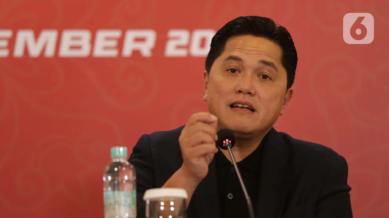 Ketua Umum PSSI Erick Thohir Piala Dunia U-17 2023