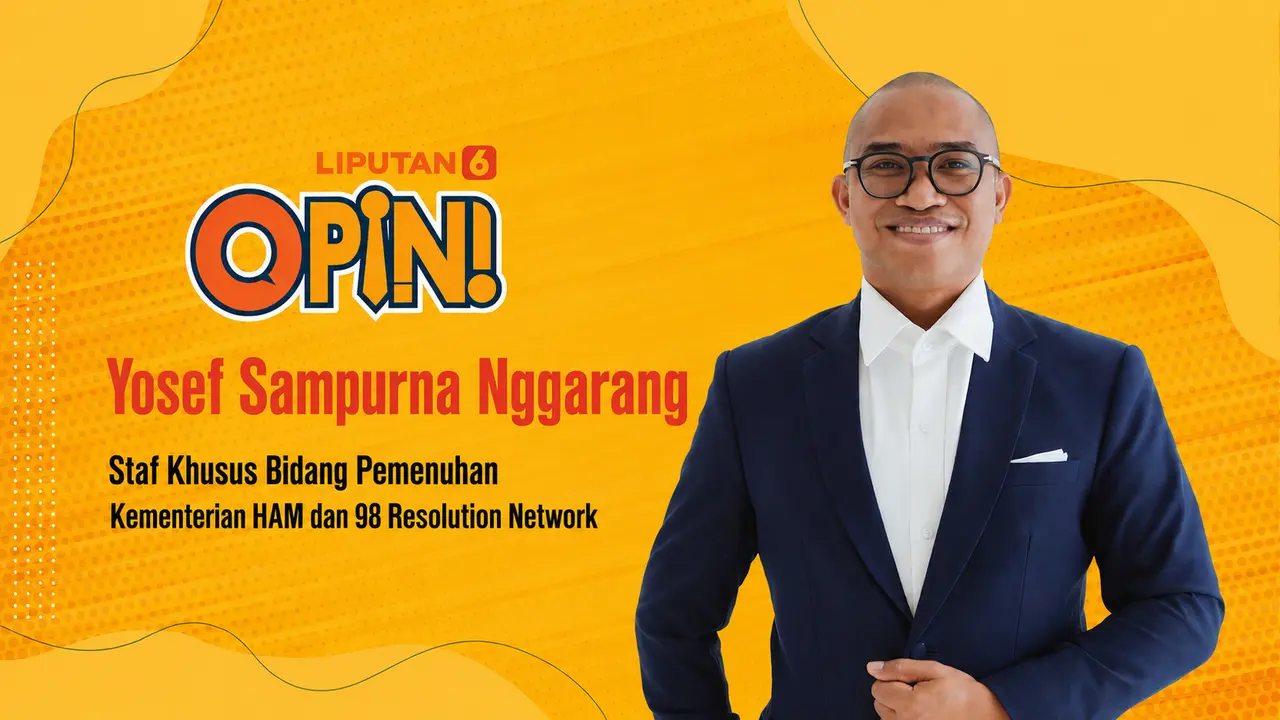Yosef Sampurna Nggarang, Staf Khusus Bidang Pemenuhan Kementrian HAM dan 98 Resolution Network (Istimewa)