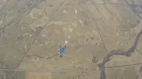 Upaya penyelematan yang dramatis seorang penerjun payung yang pingsan di langit Australia Barat. (YouTube)