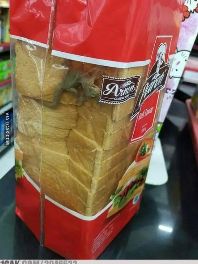 6 Roti Tawar Bentuk Nyeleneh Ini Bakal Bikin Kenyang Sebelum Makan