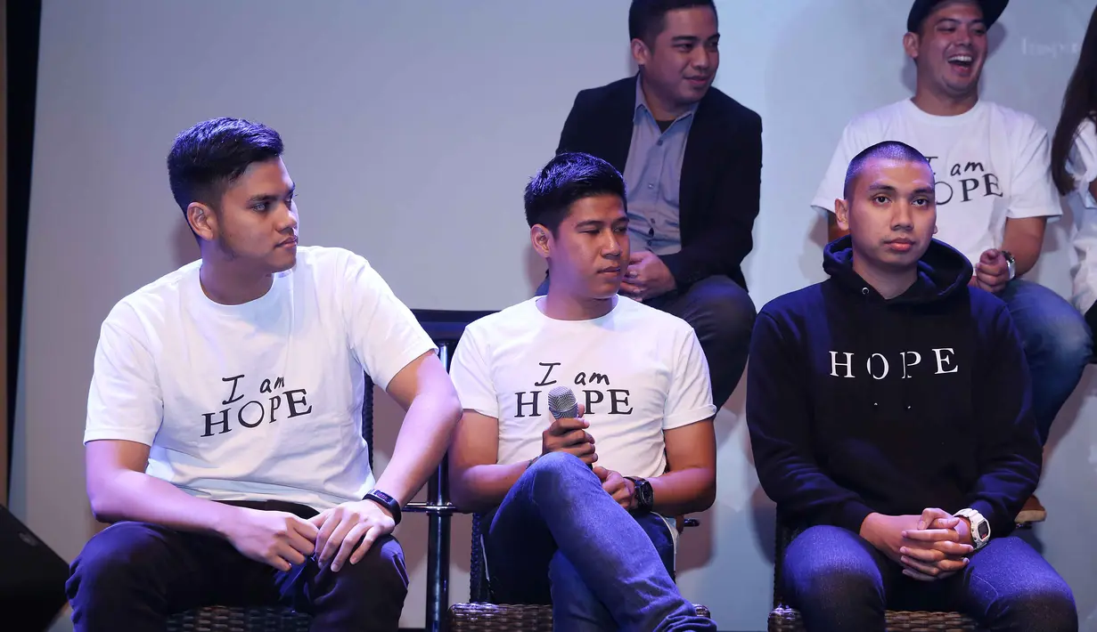 Tak perlu waktu lama bagi RAN untuk membuat lagu berjudul ‘Nyanyian Harapan’. Sekitar 2 minggu usai mendapatkan pengarahan, lagu ini sudah siap menjadi pengiring film ‘I am Hope’. (Nurwahyunan/Bintang.com)